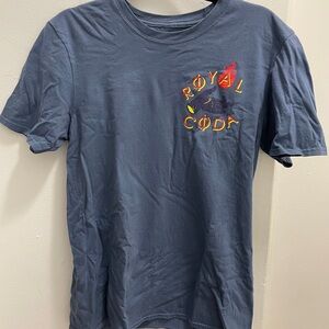 Royal Coda "To Only A Few At First" Indigo Art T-shirt